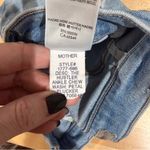 MOTHER Jeans The Hustler Ankle Chew Petal Plucker Blue Size 24 Photo 5