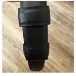 Chico's Chico’s black leather Metal adjustable belt Photo 9