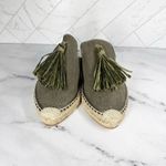 Bettye Muller  Rabat Espadrille Tassel Slides Olive Size EU 39 Photo 2