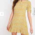 Faithfull the Brand Faithful the Brand • Mini Dress • White Yellow Floral Print • Daphne • Size M/6 Photo 1