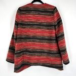 Jack by BB Dakota  southwest Tweed Blazer Jacket Red‎ Black Small western Photo 1