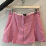 ZARA Pink Topstitched Cropped Blazer Set Photo 9
