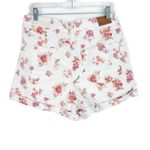 American Eagle NWT  Floral Mom Short 3" Denim Hi-Rise White Size 6 NEW $50 Photo 7
