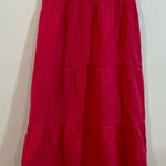 Gap Vibrant Pink A-Line maxi Skirt. 100% Cotton. Sz XS Photo 0