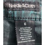 Needle‎ in Cloth Leopard Print High Rise Skinny Jeans Black Animal Print Size 6 Photo 3