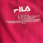 FILA Pink Sleeveless Athletic Athleisure Activwear Tank Top size large Photo 2
