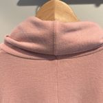 Z Supply  Large Mauve Blush Soft Spun Skimmer Cowl Neck Sweater Photo 7