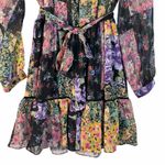 ZARA The Amelie floral patchwork mini dress Photo 3