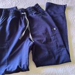 FIGS Yola Skinny Scrub Pants Classic Navy SIZE SMALL Photo 1