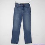 Madewell NEW Stovepipe Jeans in Dearham Wash, 24, NC348 Photo 2
