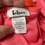 Taboo Vtg 90s Y2K ‎ Maxi Halter Dress Pink Glitter Sheer Asymmetrical Fairycore Photo 3