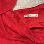 House Of CB NWOT  Katarina Red corset long sleeves maxi dress sz S Photo 7