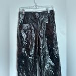 Free People  Star Crossed Lovers Straight Leg Vegan Patent Leather Pants Photo 1