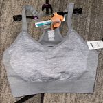 Avia  Women's Heather Gray Sports Bra Photo 0