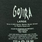 Gojira Magma Album Thrash Metal Band T-Shirt Size Large Photo 3