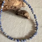 Sodalite Healing Necklace see description for healing properties Blue Photo 2
