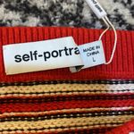 Self Portrait Self-Portrait Striped Knit Miniskirt size L Photo 3