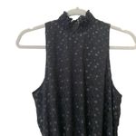 WAVERLY GREY Glitter Polka Dot Mini Dress Black Photo 2