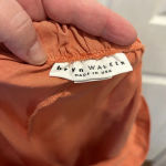 Bryn Walker  Tencel‎ Flood Pants Orange Copper Lagenlook Wide Leg Size Large NWT Photo 4