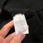 J.Crew  V-neck sweater merino wool alpaca blend in black size medium EUC Photo 3