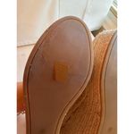 Tory Burch Tan Selby Espadrille Wedge Sandal size 11 Photo 6