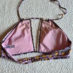Rue 21  Floral Lace Bikini Top - Purple and Cream Photo 1