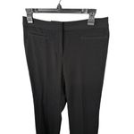 Liz Claiborne Audra Womens Dress Pants Slacks Black Size 6 Petite Stretch Flat Photo 1