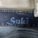 Silver Jeans Silver Suki Cropped Dark Wash Jeans Photo 3