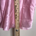 Cacique vtg  90s ladies pink button up nightie babydoll romper size small sexy Photo 6