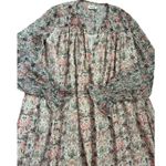 Zadig & Voltaire Zadig & Voltaire Raya Mousseline Mini Kale Dress Multicolor Size Medium Photo 9