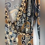 Hale Bob  M Gray and Black Fit n Flare Mini Dress Photo 2