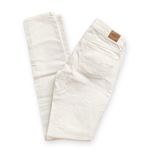 American Eagle  AEO White Skinny Studded Jeans Size 0 Photo 2