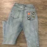 Her Universe  Blue Straight Leg Jeans with Cute Prints Photo 1