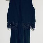 Parker Black Sleeveless Romper Jumpsuit Photo 11