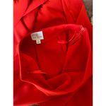 JB Julie Brown New York Red Palazzo Ruffle Bottom Career Dress Pants 6 EUC Photo 6