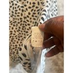 MELLODAY  Women's Black White Abstract Print V Neck Long‎ Sleeve Top Plus Size 2X Photo 6