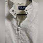 Ralph Lauren  Polo Golf Full Zip White Jacket Womens Size Large Cotton Light Photo 2