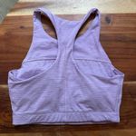 Outdoor Voices Athena Crop Top Lavender Purple Athletic Workout Activewear Small Photo 2