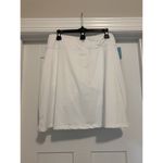 Willit Women's Tennis Skirt High Waisted Golf Athletic Run Skorts White Size XL Photo 4