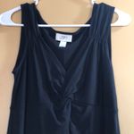 Loft ANN TAYLOR  Black Sleeveless Dress Size 4 Photo 1