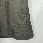 REI Embroidered Cargo Skirt Size 8 Green Photo 4