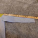 Cynthia Rowley Size Small S Green Gray Grey Color Block Sweater Neck Photo 2