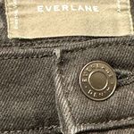 Everlane  Black Ankle Jeans 10” Rise Anthropologie Bohemian Size 27 EUC #3178 Photo 4