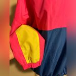 Rue 21 EUC Multicolor Neon Color Blocking Y2K Windbreaker 2 pockets size medium Photo 7