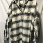 American Eagle ‎ Plaid Flannel Shirt Button Down Oversized size S Photo 0