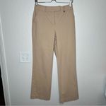St. John Sport beige cotton gauze woven bootcut dress pants size 4 old money Photo 1