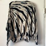 Young Fabulous and Broke  Tie Dye Crew Neck Sweater Soft Slouchy Oversized Comfy XS Photo 4