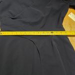 Kay Unger Women's Pleated Crepe Walk Thru Jumpsuit Navy sz 8 NWT Blue Photo 8