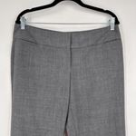 EXPRESS Design Studio Gray Wide Leg Trouser Pants Size 10 Career Editor Photo 2