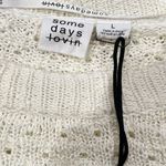 Somedays Lovin NEW Revolve Some Days Lovin Cream Knit Zipper Tunic Dress Women’s Large Photo 1